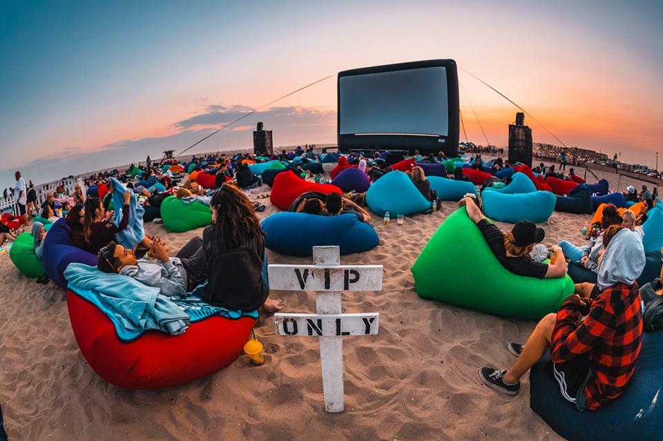 Hire bean bags for your next Movie Night
